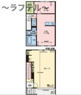 埼玉県所沢市大字中富【アパート】の間取り