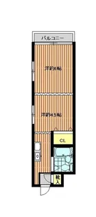 コープオリンピア3【2階】の間取り