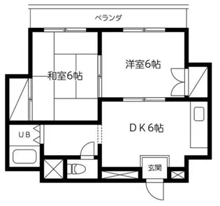 メゾン栗原【2階】の間取り