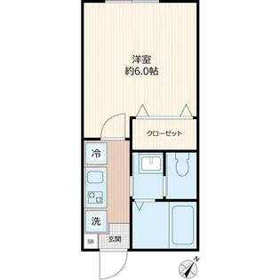 グランフェリオ習志野【2階】の間取り