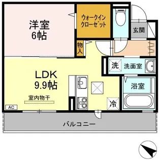 ハコマルシェ【1階】の間取り