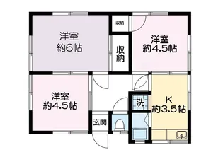 広島県福山市東川口町2【一戸建】の間取り