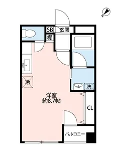 ビルド・ケアIV【2階】の間取り