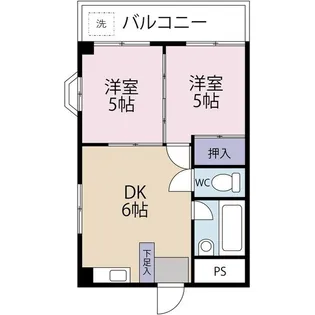 ツイン・アーバン21【1階】の間取り