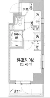 K Yokohama【8階】の間取り