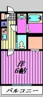 Mark Duo朝霞台【1階】の間取り