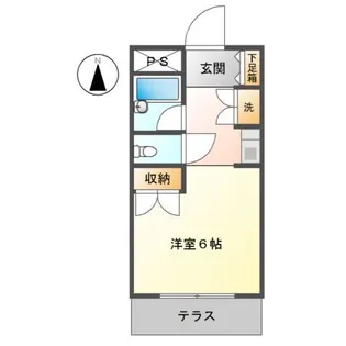 エルガーデン【1階】の間取り