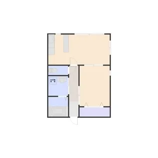 T.Kマンション【2階】の間取り