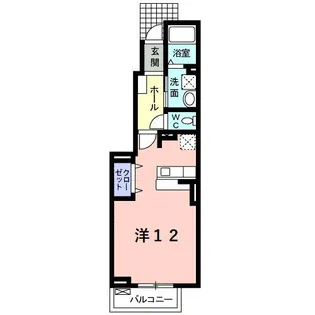 コージ ハウス ソルトバレー【1階】の間取り