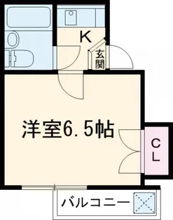 藤パレス井の頭A【2階】の間取り