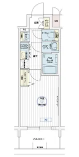愛知県名古屋市中村区井深町【マンション】の間取り