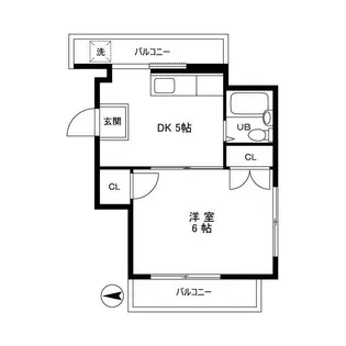 東京都墨田区東駒形4【マンション】の間取り