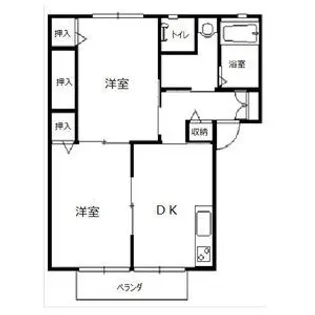 グリムハウス【2階】の間取り