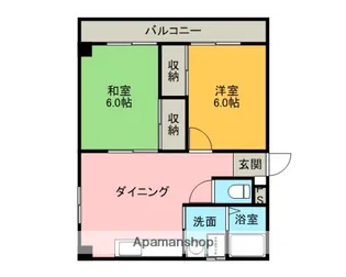 たまきハイツ【2階】の間取り