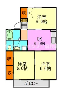 ファインヒルズI【2階】の間取り