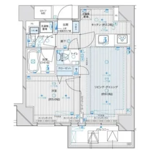メインステージ九段下【6階】の間取り
