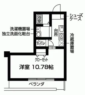 Eau de Vie烏丸通【5階】の間取り