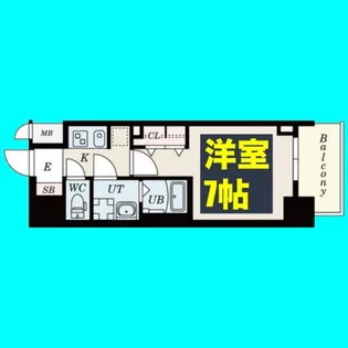 S-RESIDENCE名駅North【4階】の間取り