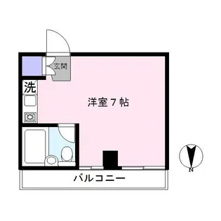 ハルモニア平町【1階】の間取り