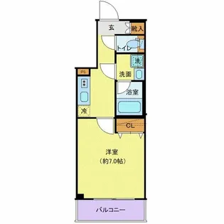 東京都練馬区氷川台2【マンション】の間取り