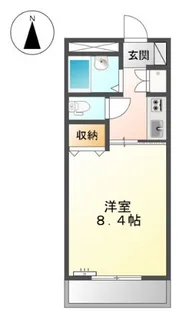 グレイス神山【1階】の間取り