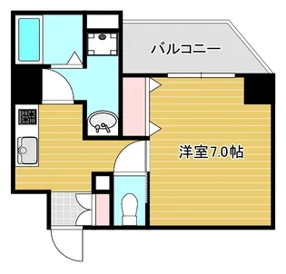 大阪府東大阪市足代新町【マンション】の間取り