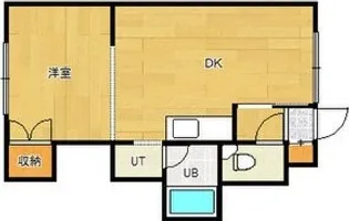 パレスエイト【4階】の間取り