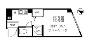 プレシャス方南町(プレシャスホウナンチョウ)【3階】の間取り