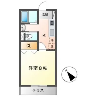 MAJESTIC 松阪 1st【1階】の間取り