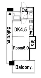 アーバンヒルズ長崎【4階】の間取り