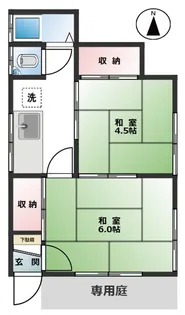 2Kの間取り画像