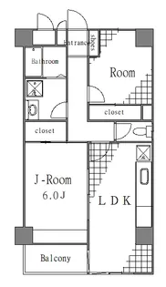 東京都江東区南砂2【マンション】の間取り