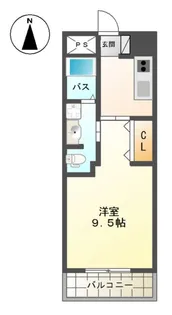 ヴィーナス(Venus)【2階】の間取り