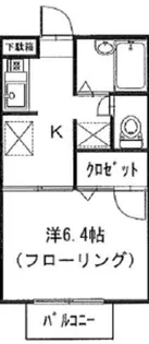 メゾンルミエール【1階】の間取り