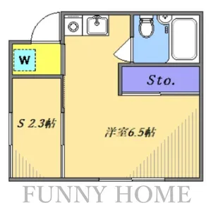 マリオハイツ【1階】の間取り