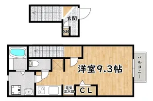ブレーブエムズ【2階】の間取り