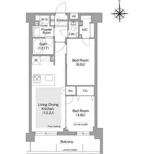 コンフォリア・リヴ文京護国寺の間取り