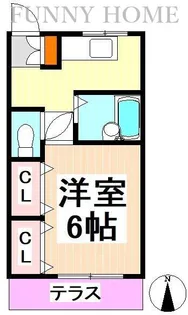 東京都杉並区和泉2【アパート】の間取り