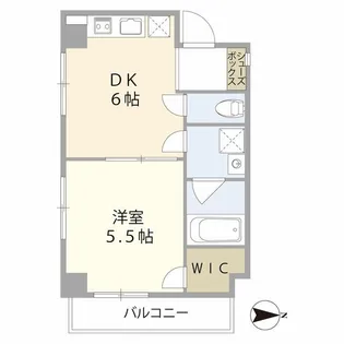 GLANZ【9階】の間取り