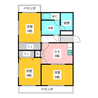 Esperanza Hills【2階】の間取り