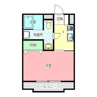 VILLA D’OR(ビラドール)【2階】の間取り