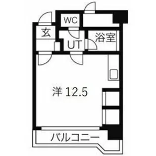 サンプラザ金山【8階】の間取り