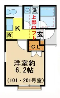 イデアルコート大塚【1階】の間取り