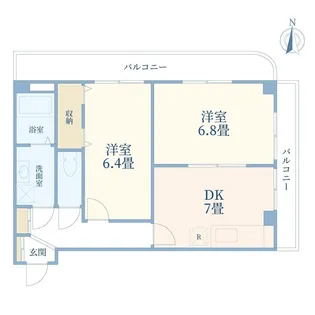 グレイス青葉【3階】の間取り