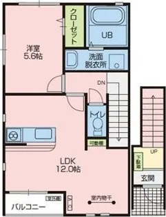 Blomstra(ブロムストラ) II【2階】の間取り