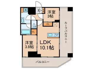 GRAN PASEO大森【10階】の間取り