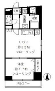 ローズガーデン【2階】の間取り
