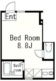 カーサプレイス大田中央【1階】の間取り