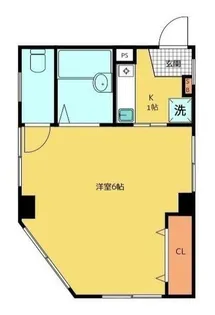 エクセル新中野【1階】の間取り