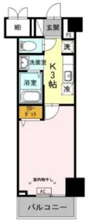 カーサ フェリーチェ【4階】の間取り